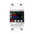 thumbnail image 1 of yeacher Disjoncteur Intelligent Compatible Wi-Fi avec Télécommande, Tension Réglable et Surveillance en Temps Réel pour Usage Domestique et Commercial (80A, Écran Couleur, Blanc), 1 of 7