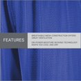 thumbnail image 4 of Russell Athletic 9 Shorts en Maille Tricotée Dri-Power, S, Royal, 4 of 6