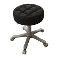 thumbnail image 1 of Swivel Height Adjustment SPA Stool Bar Stool with Wheels for Bars, Housework black, 1 of 8
