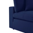 thumbnail image 3 of Modway Commix Sunbrella Fauteuil Berçant pour Patio Extérieur, Bleu Marine, 3 of 9