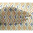 thumbnail image 4 of oneOone Viscose Chiffon Fabric Diamond Geometric Â Printed Craft Fabric BTY 42 Inch Wide, 4 of 4