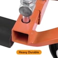 thumbnail image 2 of Cherish PeakPursuit Chariot de Voiture, Ensemble de 2, Chariot à Roues de Capacité de 1500 Lb avec Vérin Hydraulique et Pédale à Cliquet pour le Positionnement du Véhicule pour Camion, VR, Remorque, Orange, 2 of 7