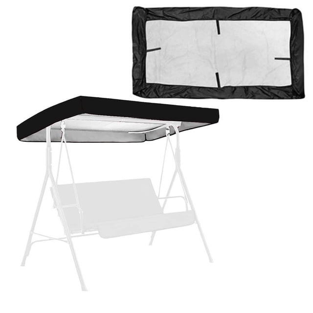 Housse pour Chaise Balançoire de Jardin, Abri Robuste en Ripstop, Protection Supérieure de Patio, Résistant aux Intempéries, à la Pluie et au Soleil, Remplacement de Mobilier d'Extérieur