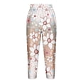 thumbnail image 5 of CHGBMOK Capris Imprimés à Taille Élastique pour Femmes, Été Décontracté, Liquidation, Grande Taille, 5 of 5
