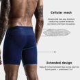 thumbnail image 4 of Compression Shorts Men Gym Shorts Compression Underwear Shorts Running Short Sport Training Quick-Drying Bottoms Gray XXL, 4 of 6