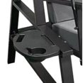 thumbnail image 2 of Deluxe two-seater swing with cushions and sides table, 2 of 2