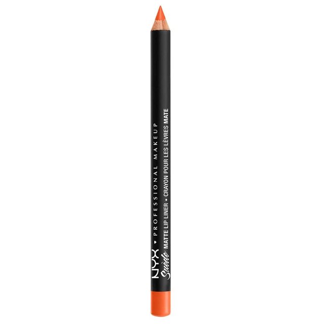 NYX Professional Makeup Suede Matte Lip Liner Orange County - 0.35oz