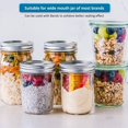 thumbnail image 4 of LEEYNEER 78 Pcs Wide Mouth Canning Lids with Rings Fits Ball  Kerr &amp; More  Premium Mason Jar Lids with Bands/Rings for Wide Mouth Ball  Kerr Jars - Food Grade Material, 4 of 7