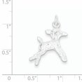 thumbnail image 2 of Sterling Silver Lamb Charm QC108 (20mm x 20mm), 2 of 3