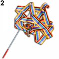 thumbnail image 2 of SUTENGDA Dance Ribbons Streamers 13Ft Unisex Kids‘ Gymnastics Ribbon Wands Perfect Rhythm Sticks for Talent Shows Artistic Dancing Twirling, 2 of 8