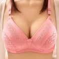 thumbnail image 1 of AherBiu Wireless Bras for Women Plus Size Comfort Soft Full Coverage High Support Push up Bralette Solid Color Bras, 1 of 4
