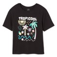 thumbnail image 1 of T-shirt avec imprimé graphique George pour filles, 1 of 2