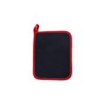 thumbnail image 4 of Home Collection Support de Casserole en Polyester/caoutchou Rouge, Lot de 2 - Résistant à la Chaleur, Prise Antidérapante, Boucle de Suspension - Idéal pour Manipuler des Articles de Cuisine Chauds, 4 of 4