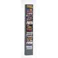 thumbnail image 1 of Durham 401-95 Steel 23 Contour Pocket Vertical Literature Rack, Gray, 1 of 3