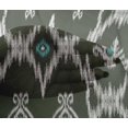 thumbnail image 4 of oneOone Viscose Chiffon Fabric Geometric Ikat Print Fabric By The Yard 42 Inch Wide, 4 of 4