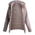 thumbnail image 3 of Veste pour femmes Reebok en maille extensible et tissu matelassé isolant, 3 of 7