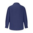 thumbnail image 4 of TIMIFIS Chemises Décontractées pour Hommes à Boutons, Mode d'Automne, Manches Longues, Col Rabattu, Blouse, Nouvelles Chemises Habillées Régulières Unies, 4 of 5