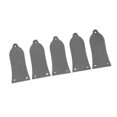 thumbnail image 1 of Couvercle de Tige de Treillis de Guitare, 5PCS Protection de Pièces de Rechange Plaques de Couverture de Treillis en Plastique de Haute Ténacité pour Instruments de Musique, 1 of 8