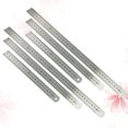 thumbnail image 2 of Stainless Steel Ruler for Measurement with Double Side Scale Marks and Hole for Easy Hanging Silver 20cm 30cm 40cm, 2 of 8