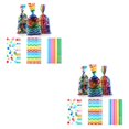thumbnail image 1 of Wisewang Sac de Fête avec Motifs Uniques Ajoutant une Touche d'Ambiance à Toute Occasion Tenant des Bonbons Sac de Bonbons Sac de Fête Sac-Cadeau 2 Ensembles, 1 of 6