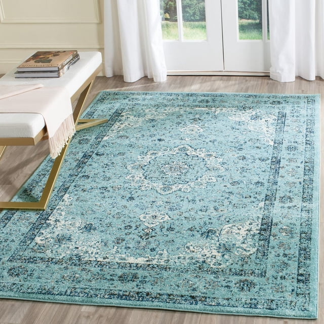 SAFAVIEH Evoke Teale Tapis Traditionnel