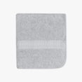 thumbnail image 1 of Mainstays Basic Washcloth, Soft & Durable, 100% Cotton, Grey, 1 of 7