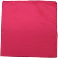 thumbnail image 1 of Pack of 132 Solid 100% Cotton Bandanas - Bulk Lot (Hot Pink), 1 of 2