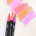 thumbnail image 4 of 120ml Large Capacity Double Ended Watercolor Pen Set For Children Washable Non Staining Colored Marker For Doodling And Cartoons Outlining, Czzoypi 120ml Large Capacity Double Ended, 4 of 7