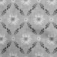 thumbnail image 1 of oneOone Coton Jersey Gris Tissu Robe à Fleurs Tissu Imprimé par la Cour 58 Pouces de Large, 1 of 4