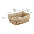 thumbnail image 2 of Hometrends Rush and Maize 2-Tone Basket, 2 of 4