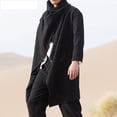 thumbnail image 1 of LOVZFMLL Cardigan pour Femmes Coupe-Vent pour Hommes Cardigan Cape Mi-Long à Manches Longues, 1 of 6