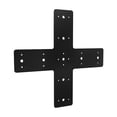 thumbnail image 2 of ziyahi Metal Post To Beam Connector X Bracket Heavy Duty Structure Home Improvement Post To Beam Connector X Shaped Bracket, 2 of 6