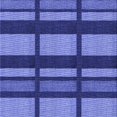 thumbnail image 1 of Ahgly Tapis d'Intérieur Lavable en Machine Carré Transitionnel Bleu Ciel, 7 Pieds Carré, 1 of 7