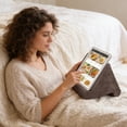 thumbnail image 4 of Birdeem Coussin de Lecture Support pour Tablette Téléphone, Coussin de Genoux Multi-Angle pour Appareils, Support de Coussin de Lecture Portable et Doux pour Lit et Sofa, 4 of 7