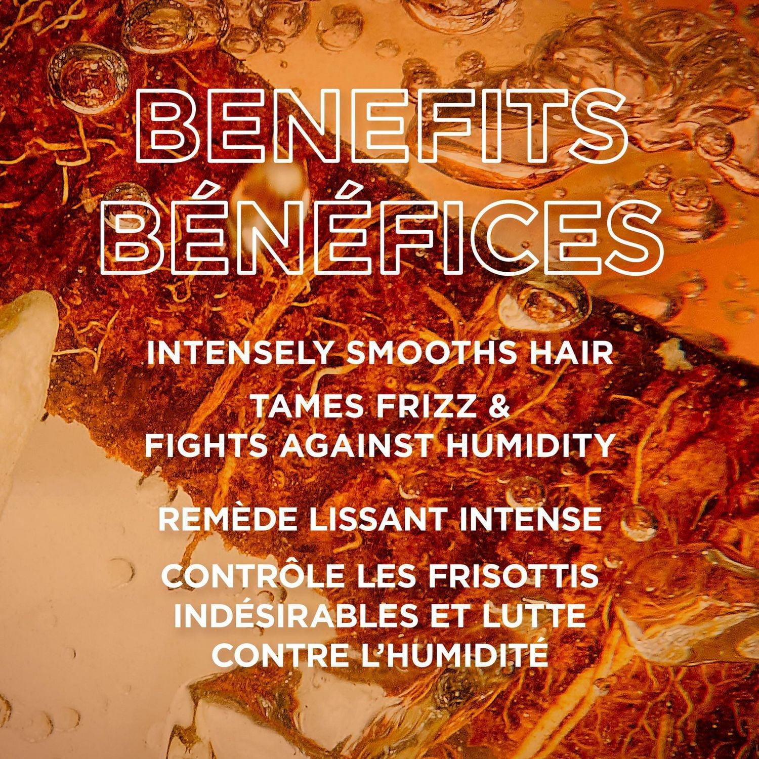 Garnier Whole Blends Huile de Coco & Beurre Cacao Shampooing Lissant pour Cheveux Frisottés