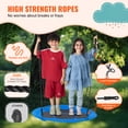 thumbnail image 4 of KFFKFF Tree Swing 40 In Saucer Swing 750lbs Weight Capacity 900D Oxford Blue, 4 of 9