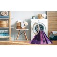 thumbnail image 2 of Ahgly Tapis Rectangulaire Lavable en Machine Intérieur Transitionnel Violet Foncé, 6 Pieds x 9 Pieds, 2 of 7