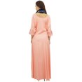 thumbnail image 4 of Bimba Robe Maxi pour Femme avec Pompon avec Foulard Boho Pêche Robes d'Été-6, 4 of 6