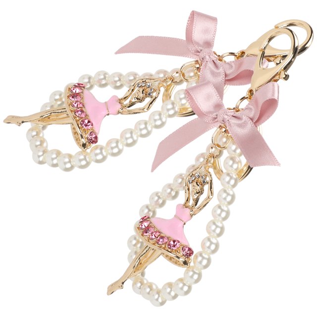 Fosa Pendentif Porte-Clés Posséder une Structure Robuste Durable Pendentif de Bande Dessinée Résistant aux Rayures, 2Pcs Amis de la Famille pour Bureau Scolaire