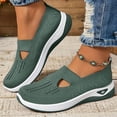 thumbnail image 2 of Dakaela Chaussures Orthowalk pour Femmes 2025 Confortables en Maille Tissée d'Été Décontractées pour Course Jogging Espadrilles, 2 of 6