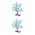 thumbnail image 3 of Maytalsory Color Changing Lighted Rose Lamp Remote Control Energy Saving Artificial Bonsai Tree Lights Gift For Any Occasion blue rose black rod 2Set, 3 of 6