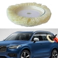 thumbnail image 3 of Abody 2pcs Polishing Pads Natural Wool Buffing Pad Kit Polishing Disk for Compound Cutting Car Beauty Body Buffing & Polishing Pads, 3 of 7