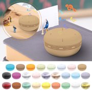 Sentmoon Portable Bluetooth Speaker Wireless Speakers with Bluetooth Macaron Bluetooth Speaker Outdoor Portable Mini Round Burger Mini Speaker for Outdoor, Pool Party, and Beach Use