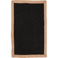 thumbnail image 2 of Indian Handmade Braided Inner Black Natural Jute Area Rug, Home Décor Rug, Jute Rug for Bedroom, Dining Room, living room, Doormat Rug Size - 7' x 9' (210 cm x 270 cm), 2 of 4