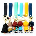 thumbnail image 3 of Demon Slayer Animation Car Key Chain, Keychains Ring Key Fob Decoration Accessories For Kids Birthday Gift, Agatsuma Zenitsu, 3 of 3