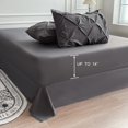 thumbnail image 4 of Maple&Stone Queen Comforter Set Pieces P Pleat Bed in A Bag Comforter Queen Sets Pintuck with Comforter Sheets Pillowcases & Shams Bedding Comforter Sets for Queen Siz, 4 of 6