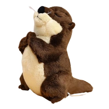 Milaget Otter Adorable Home Decorative Soft Toy for Adults Children Boys Girls 18CM