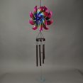 thumbnail image 4 of Set of 2 Metal Rainbow Spinner Hanging Wind Chimes Outdoor Decor Garden 46 Inches, 4 of 6