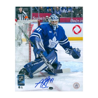 Anthony Stolarz Autographed Toronto Hockey Goalie 8x10 Photo