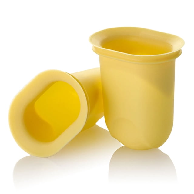 Medela Sonata Membranes de Rechange pour Tire-Lait en Jaune Doux, Montrées en Gros Plan avec Deux Membranes de Remplacement Sans BPA Conçues Exclusivement pour Sonata Breast Pump, Idéales comme Pièces de Rechange pour Accessoires d'Allaitement.